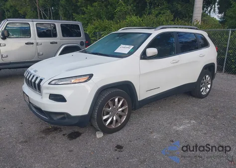 2015 Jeep Cherokee Limited from USA, damaged, VIN 1C4PJLDBXFW656463